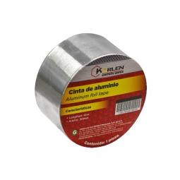 Cinta de aluminio 10mx50mm