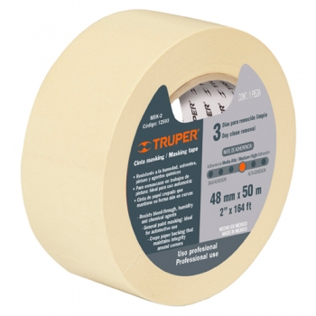 Cinta masking tape de 1/2