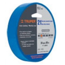 Cinta masking tape azul de 1/2