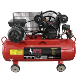 Compresor de aire con banda lubricado motor 3HP