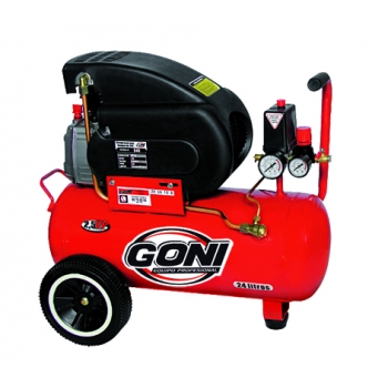 Compresor Goni de 2.5Hp. con tanque de 24 Lt