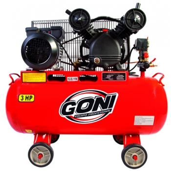 Compresor Goni de 3Hp. con tanque de 60 Lt