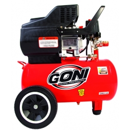 Compresor Goni de 3.5 HP con tanque de 28 lts