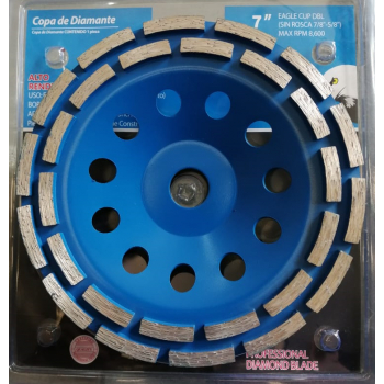 Copa de diamante segmentado 7