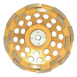 Copa diamantada C/SEG doble para desbaste