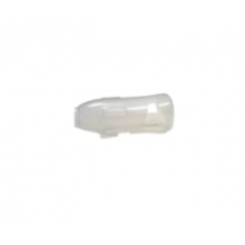 Cubierta transparente de plástico blanco P/BTD120