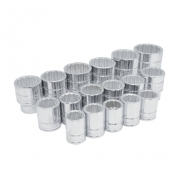 Juego de 17 dados métricos cuadro de 3/4