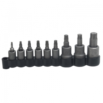 Juego de cuadros Torx plus T10 a T50