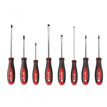 8PC Screwdriver Set w/ sq bits