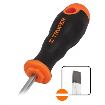 Desarmador cabinet, mango Comfort Grip, 1/8 x 4