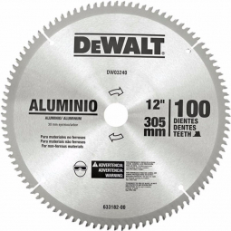 Disco para corte de aluminio 12