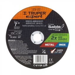 Disco tipo 41, corte fino metal, Línea Sable 7