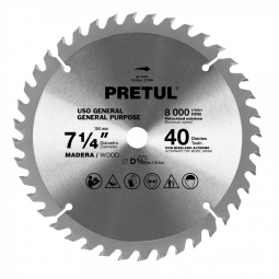 Sierra circular p/madera7-1/4