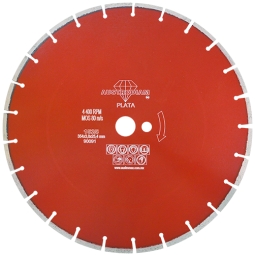 Disco de diamante rojo segmentado cantera de 14