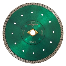 Disco verde de diamante turbo de 7