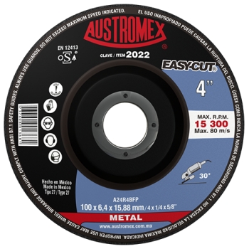 Disco para desbaste de metal 4