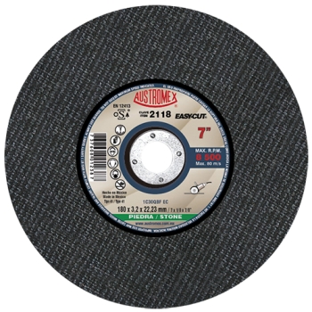 Disco para corte de piedra de 7
