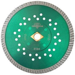 Disco verde de diamante turbo de 7