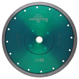 Disco verde de diamante turbo de 9