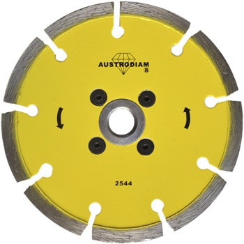 Disco de diamante amarillo turbo de 4-1/2