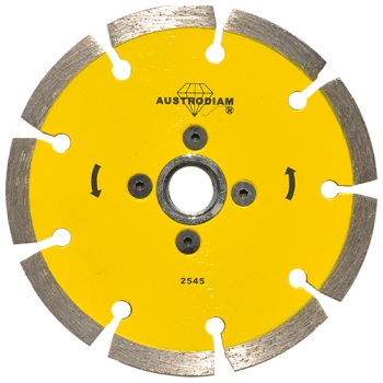 Disco de diamante amarillo segmentado cantera 4-1/2