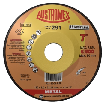 Disco para desbaste de metal 7