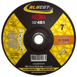 Disco para desbaste de aluminio 7
