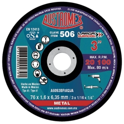 Disco para corte de metal 3