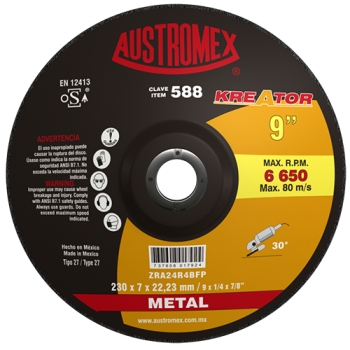 Disco para desbaste de metal 9