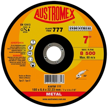Disco para desbaste de metal 7