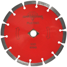 Disco de diamante rojo segmentado cantera de 7