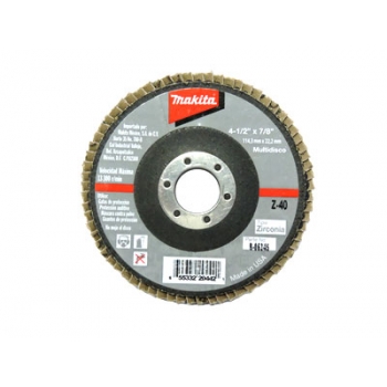 Multidisco flap zirconio 4-1/2
