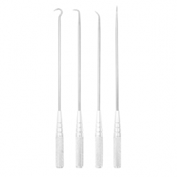 Juego de punta y gancho de precision 4pz