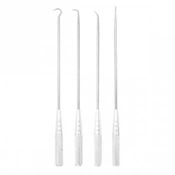 Juego de punta y gancho de precision 4pz