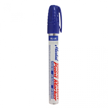 Marcador Markal de válvula color azul