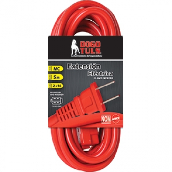 Extension electrica 5m - 2 x 16 awg