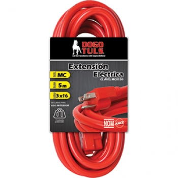 Extension electrica 15m - 3 x 16 awg