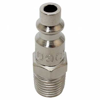 Pivote tipo macho color acero medida 1/4