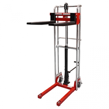 Apilador manual pasillo angosto 400 kg