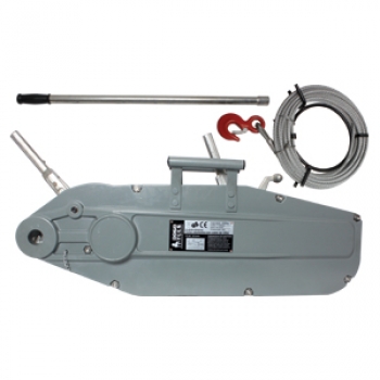 Tirfor de aluminio con cable acero 5400kg