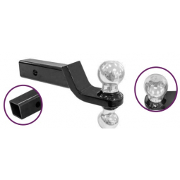 Lengueta clase iii con dos bolas para remolque