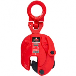 garra para placa vertical con bisagra 1t