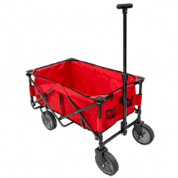 Carrito vagon plegale rojo 80kg