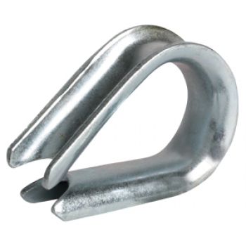 Cuello galvanizado para cable de acero 5/16