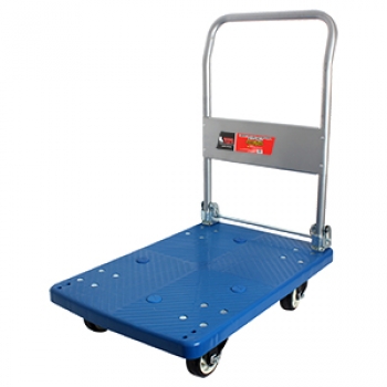 Carrito con plataforma de plastico para 300kg 