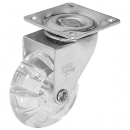 Rodaja Pu Transparente Giratoria 2