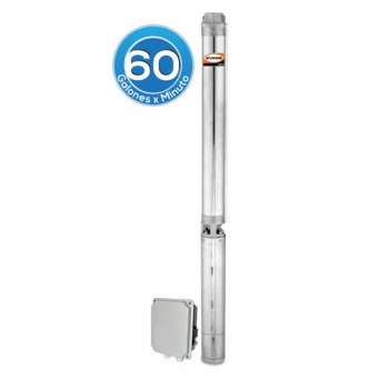 Bomba sumergible de pozo 44m 3HP Trif