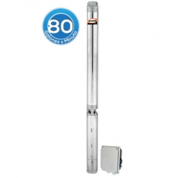 Bomba sumergible de pozo 32m 3HP Trif