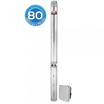 Bomba sumergible de pozo 32m 3HP Trif