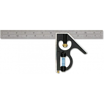 Escuadra con nivel de 30cm